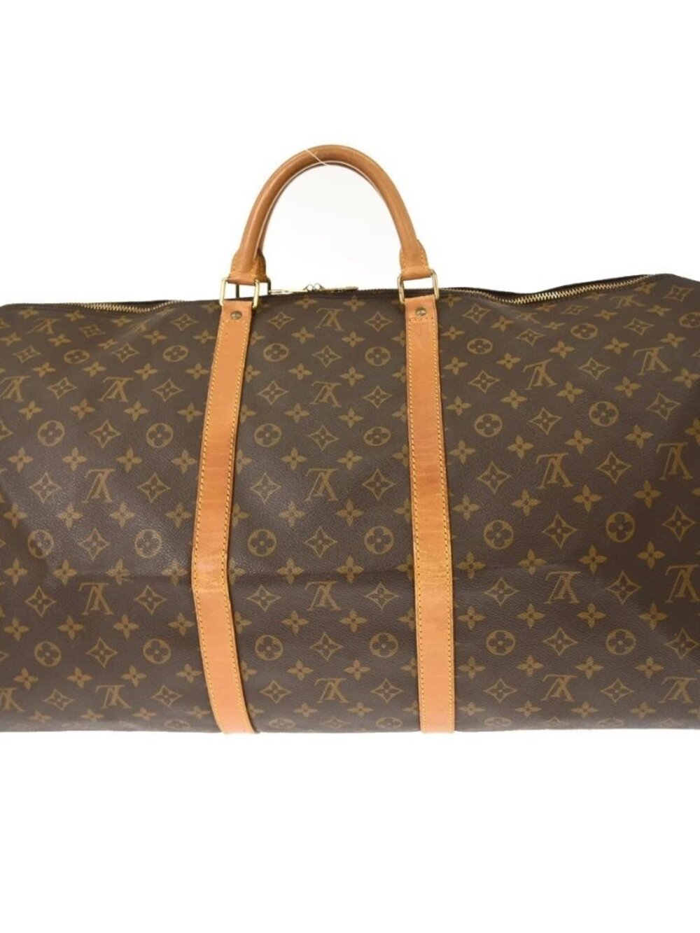 LOUIS VUITTON KEEPALL 60 TRAVEL HANDBAG MONOGRAM - Picture 2 of 14